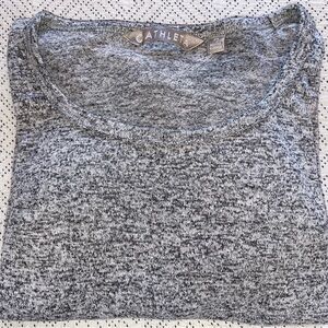 Athleta Heathered Gray Pullover M